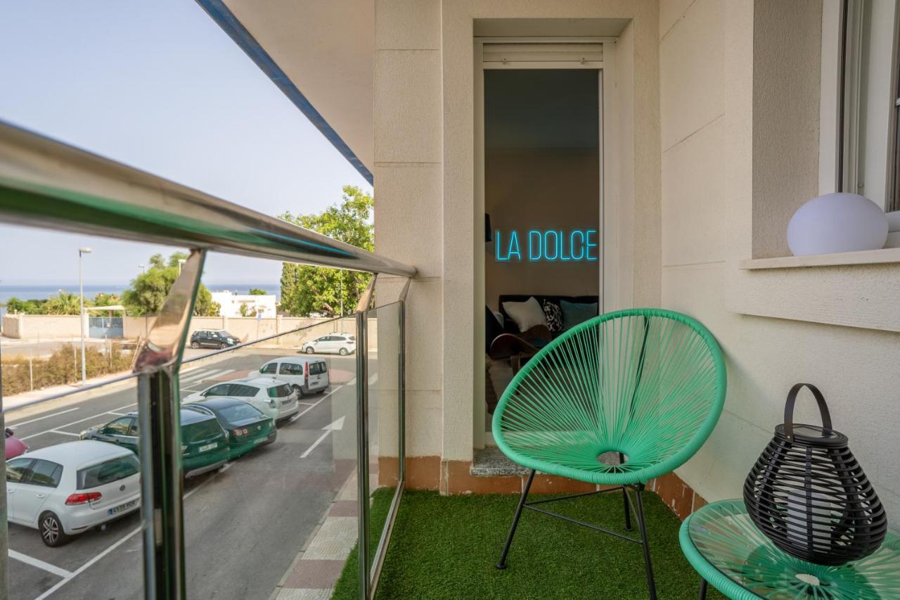 Apartment Black Level, 30M Playa, Pool, Wifi Almeria Exterior photo